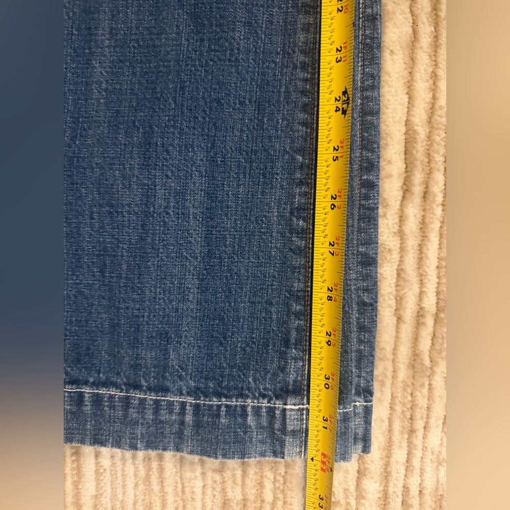 Vintage 7 for all mankind low rise wide leg - Picture 6 of 6